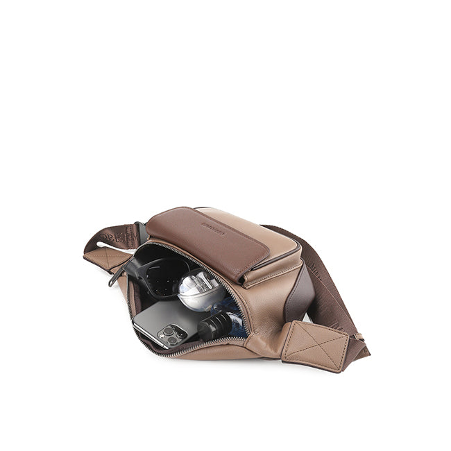 Justin Waist Bag-L In Beige