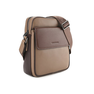Justin Sling Bag-L In Beige