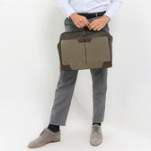 Kenton Document Bag In Olive
