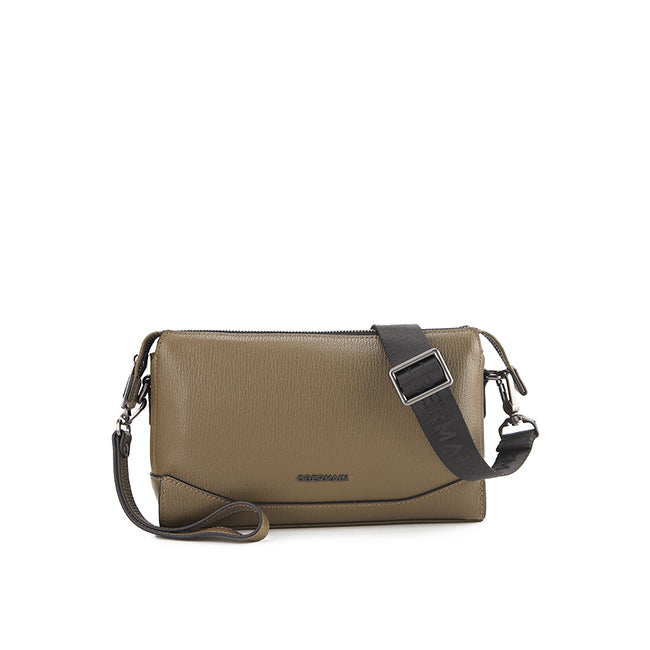 River Clutch-L In Khaki