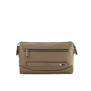 River Clutch-L In Khaki
