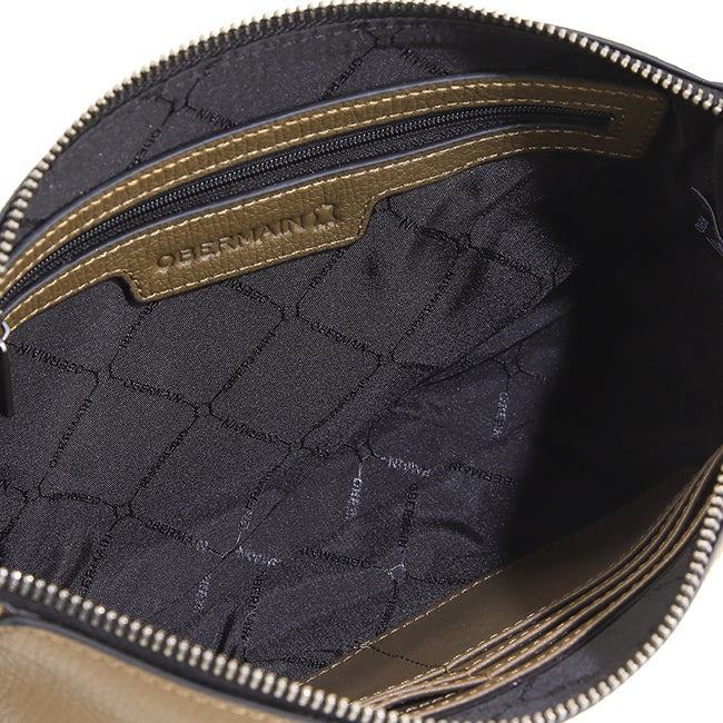 River Clutch-L In Khaki