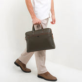 Ronan Document Bag-L In Olive