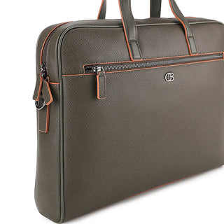 Ronan Document Bag-L In Olive