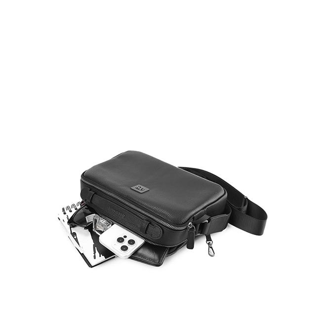 Sander Messenger Bag-L In Black