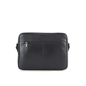 Stone Messenger Bag-L In Navy