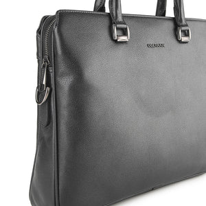 Stone Document Bag-L In Navy