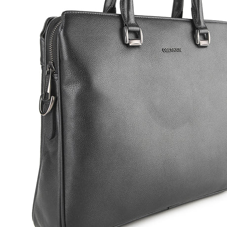 Stone Document Bag-L In Navy