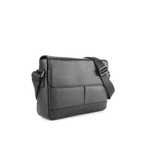Dylan Messenger Bag-L In Black