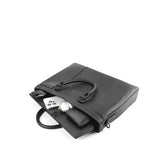 Delroy Document Bag-L In Black