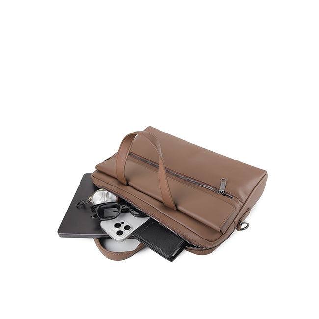 Dutch Document Bag-L In Brown