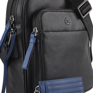 Dennis Sling Bag-L In Black
