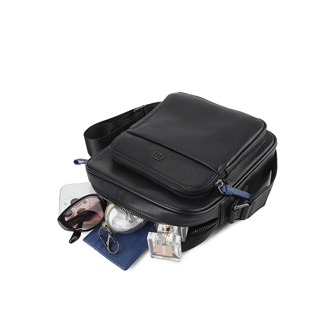 Dennis Sling Bag-L In Black