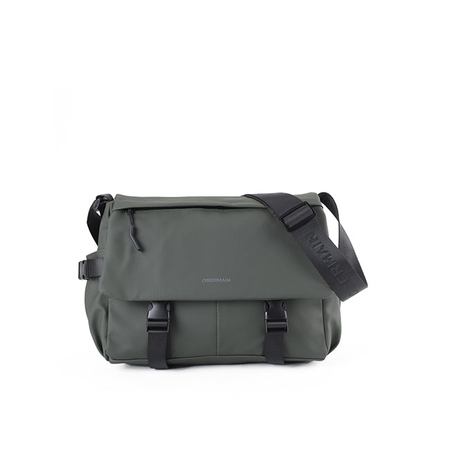 Obermain Men Kyler 2 Messenger Bag In Olive
