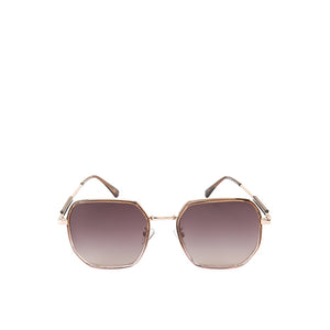 Obermain Wanita Sunglasses Grace Hexagonal In Grey