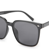 Sunglasses Flora Square In Black