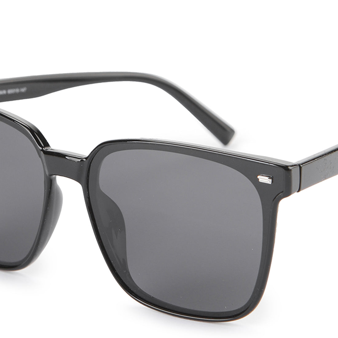Sunglasses Flora Square In Black