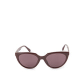 Sunglasses Fancy Round In Maroon