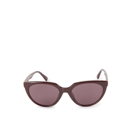 Sunglasses Fancy Round In Maroon