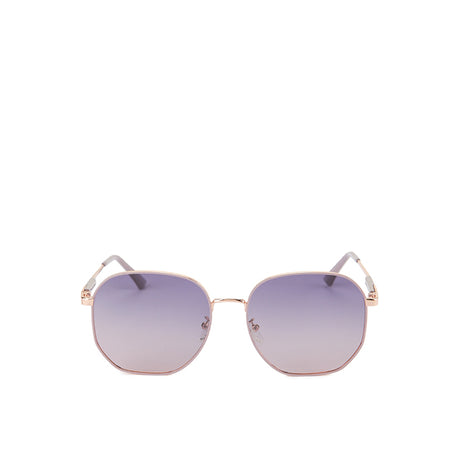 Sunglasses Giselle Hexagonal In Silver