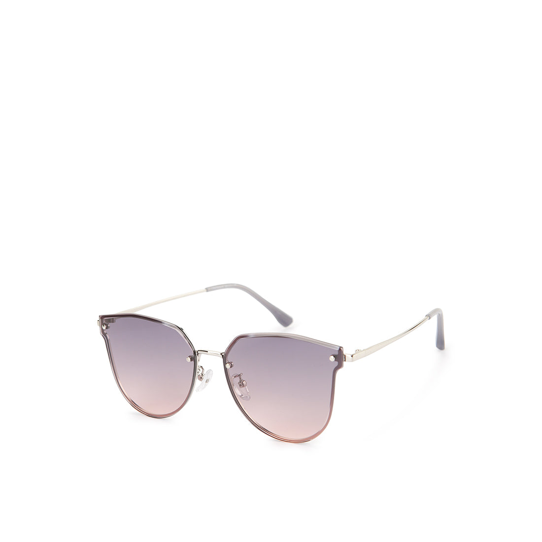 Sunglasses Gina Hexagonal In Silver