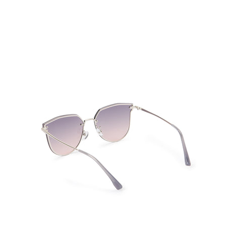 Sunglasses Gina Hexagonal In Silver