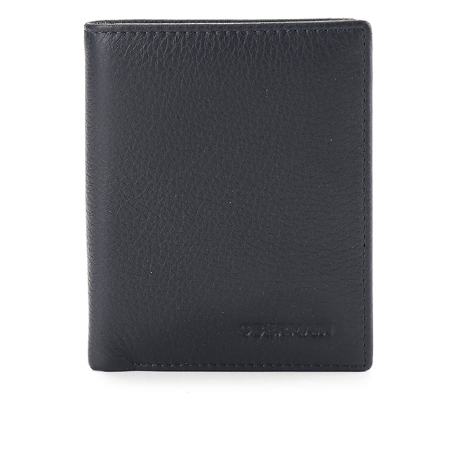 Mayer Tall Wallet - Rfid In Navy