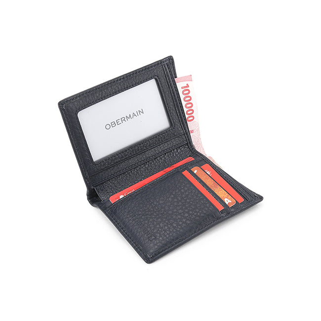 Mayer Tall Wallet - Rfid In Navy