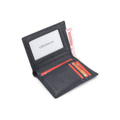 Mayer Tall Wallet - Rfid In Navy