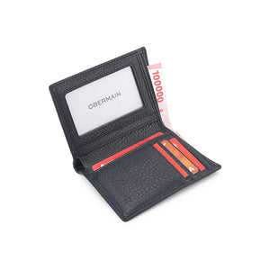 Mayer Tall Wallet - Rfid In Navy