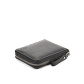 Naj Short Zip Wallet-Rfid In Black