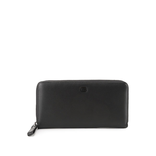 Naj Long Zip Wallet - Rfid In Black