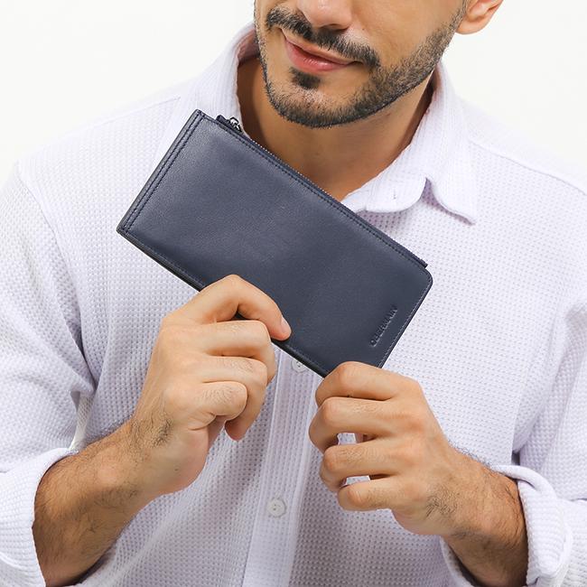 Morthon Cardholder-Rfid In Navy