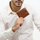 Tab Short Wl Dtcbl-Rfid In Brown