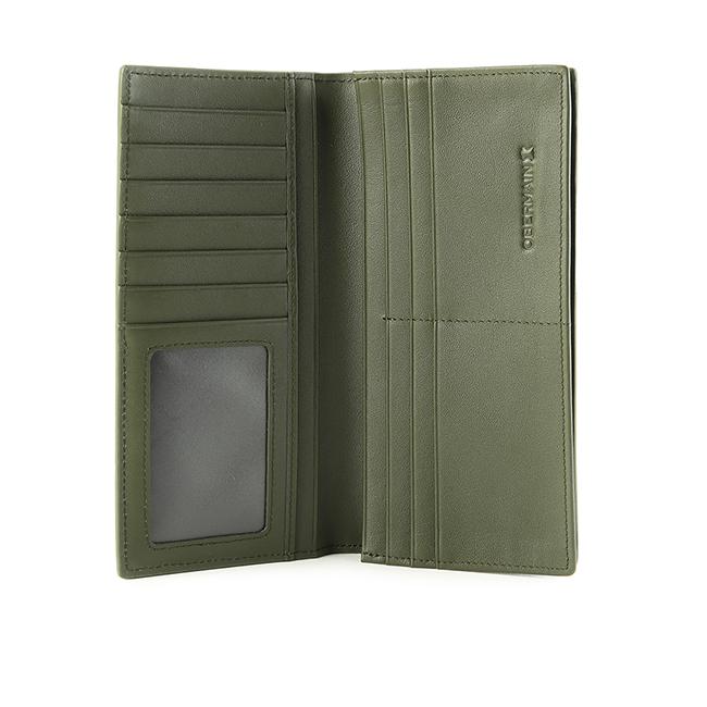 Troy Long Wallet - Rfid In Green