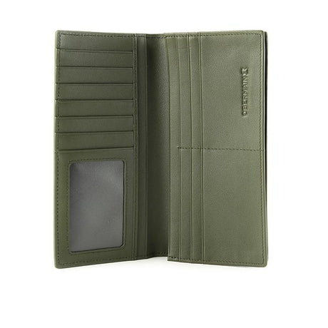 Troy Long Wallet - Rfid In Green