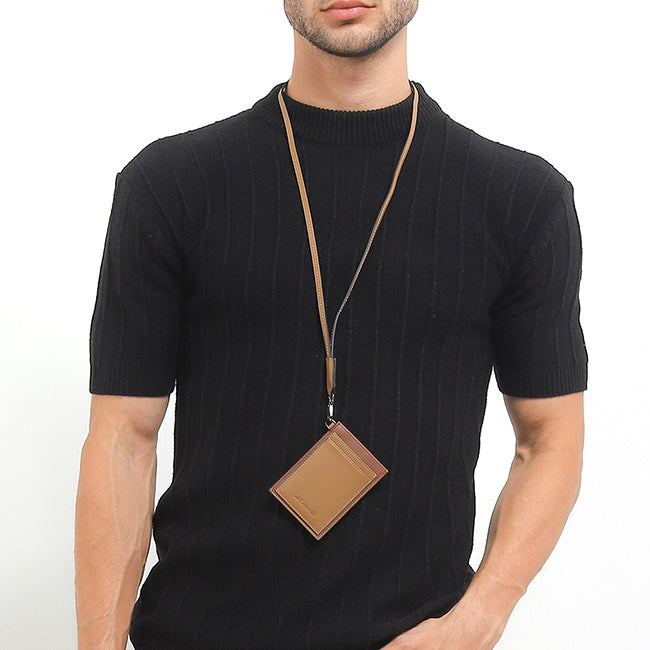 Tron Lanyard In Tan