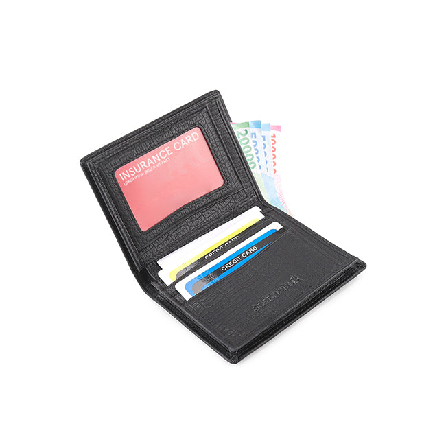 Thomas Tall Wallet-Rfid In Black