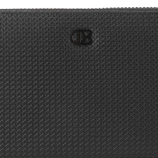 Tommy Long Zip Wl-Rfid In Black