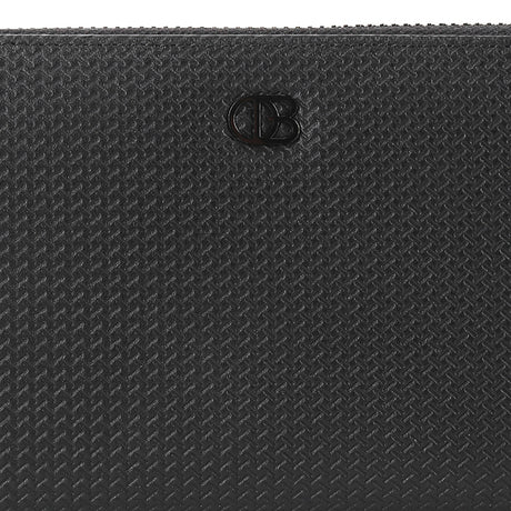 Tommy Long Zip Wl-Rfid In Black