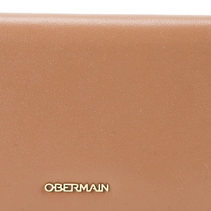 Audrey Cardholder-L In Tan