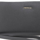 Allie Long Zip Wallet-L In Black