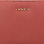 Allie Long Zip Wallet-L In Coral