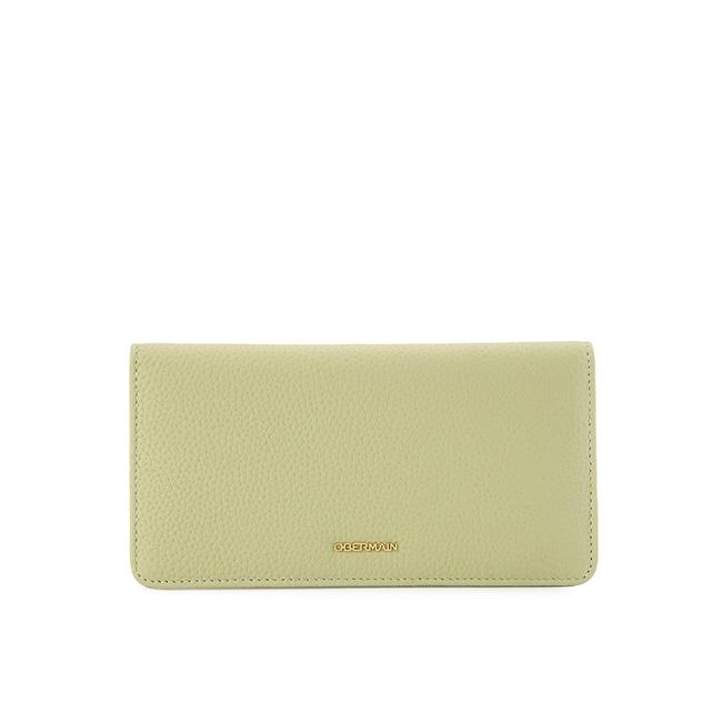 Abby Long Wallet-L In Mint Green