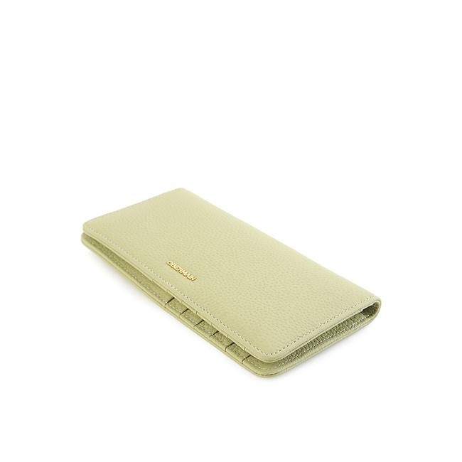 Abby Long Wallet-L In Mint Green