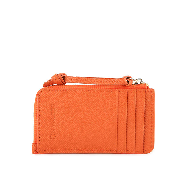 Anna Cardholder-L In Tangerine