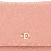 Abby Tri-Fold Wallet-L In Dusty Pink