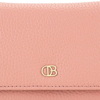 Abby Tri-Fold Wallet-L In Dusty Pink