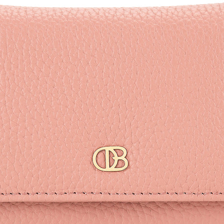 Abby Tri-Fold Wallet-L In Dusty Pink