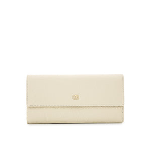 Alyssa Long Wallet-L In Cream